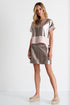 Shan Eva Vegan leather mini skirt